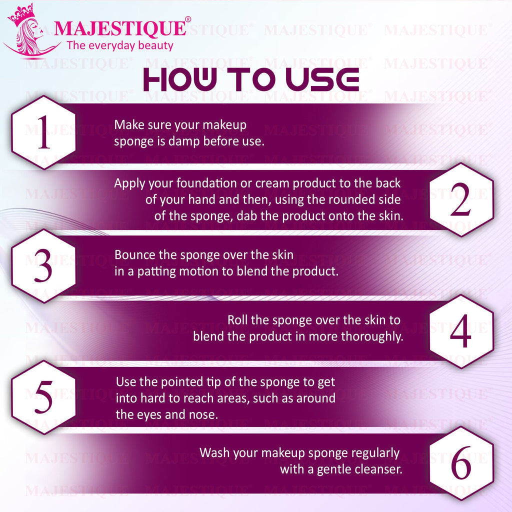 Majestique Powder Puff Twin Pack