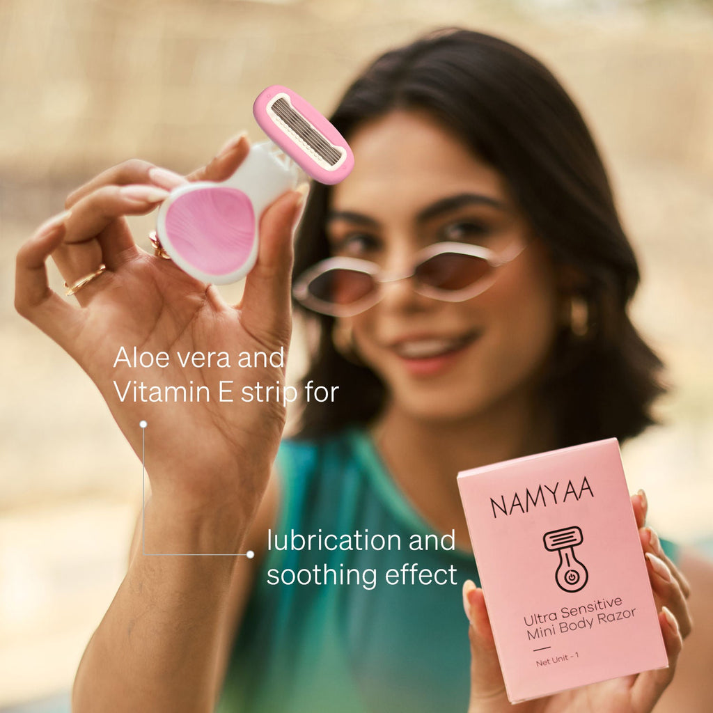 Namyaa Ultra Sensitive Mini Body Razor For Women