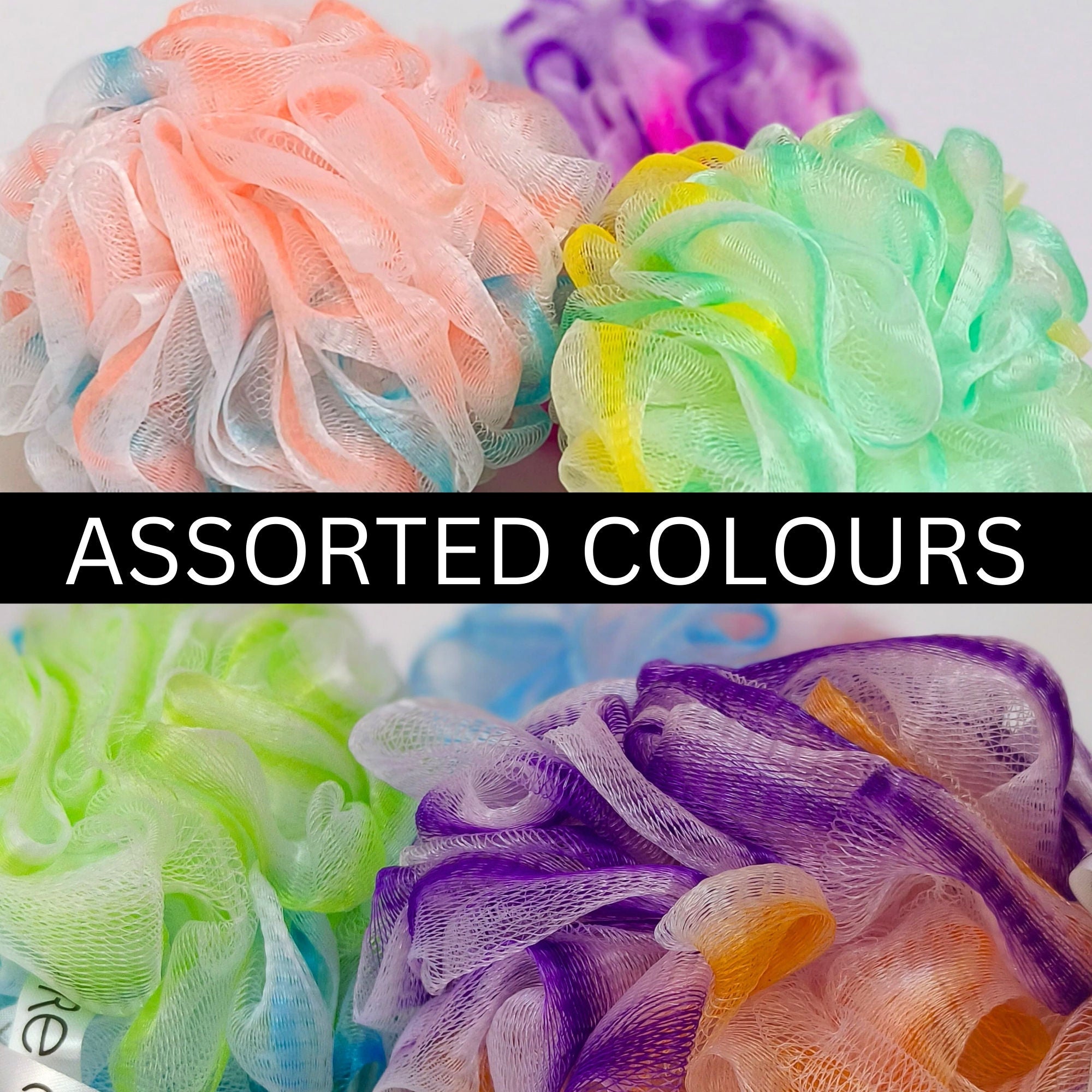 Allure Luxury Loofah Sponge (Assorted Color XL Size - 001)