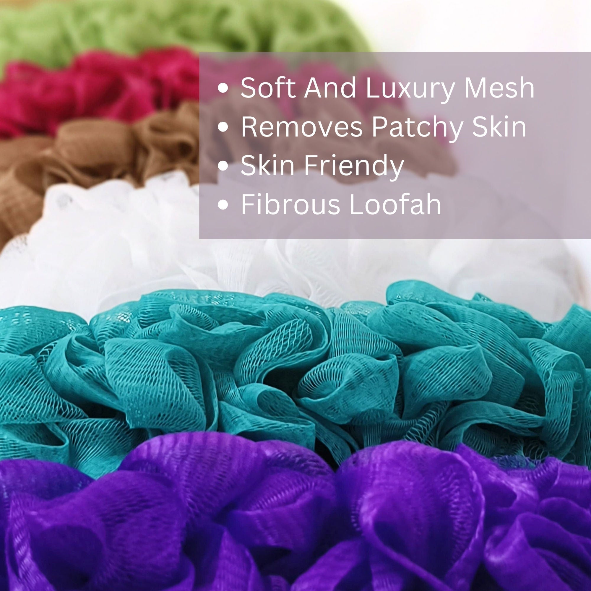 Allure Bathing Brush Wooden Loofah (Mix Colours)