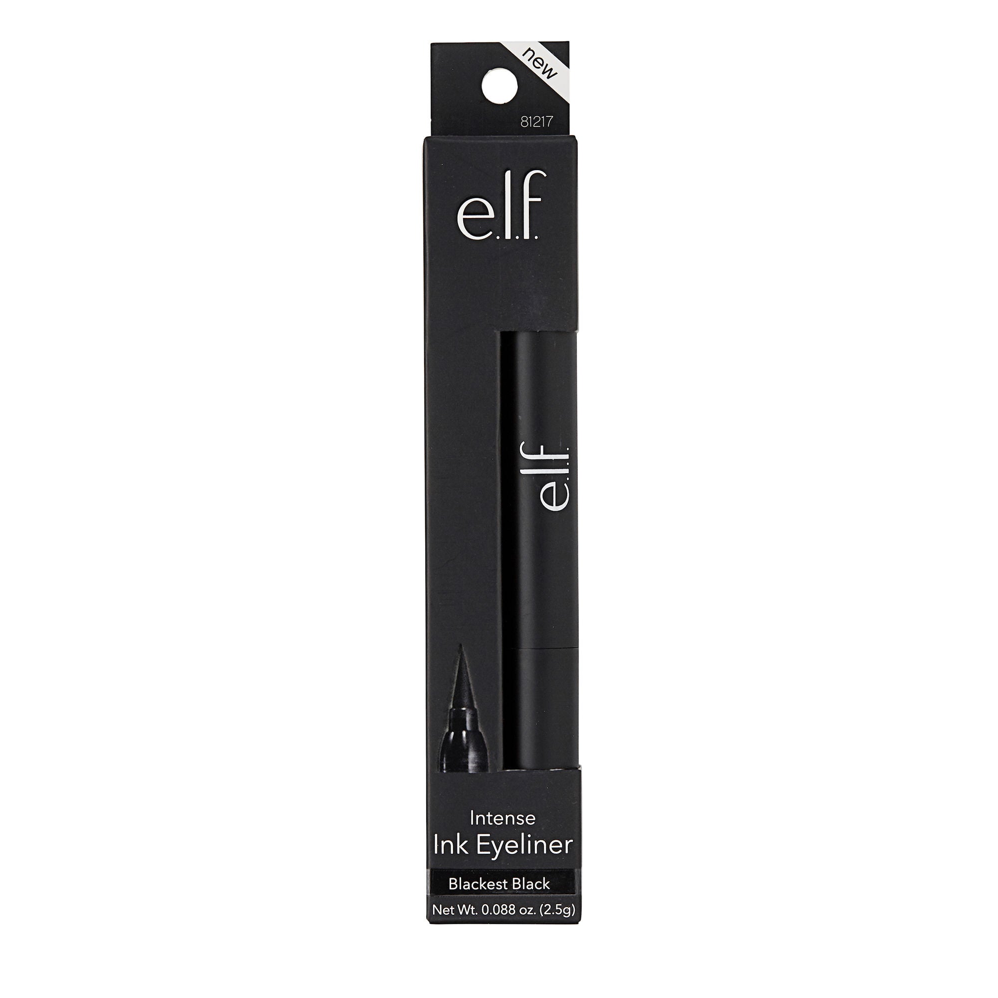 e.l.f. Cosmetics Intense Ink Eyeliner - Blackest Black