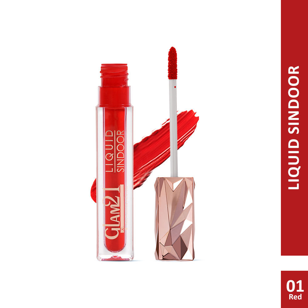 GLAM21 Liquid Sindoor Sponge Tip Applicator Smudge