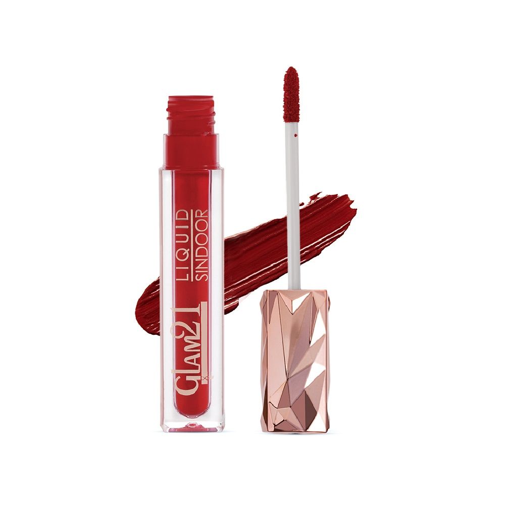 GLAM21 Liquid Sindoor Sponge Tip Applicator Smudge