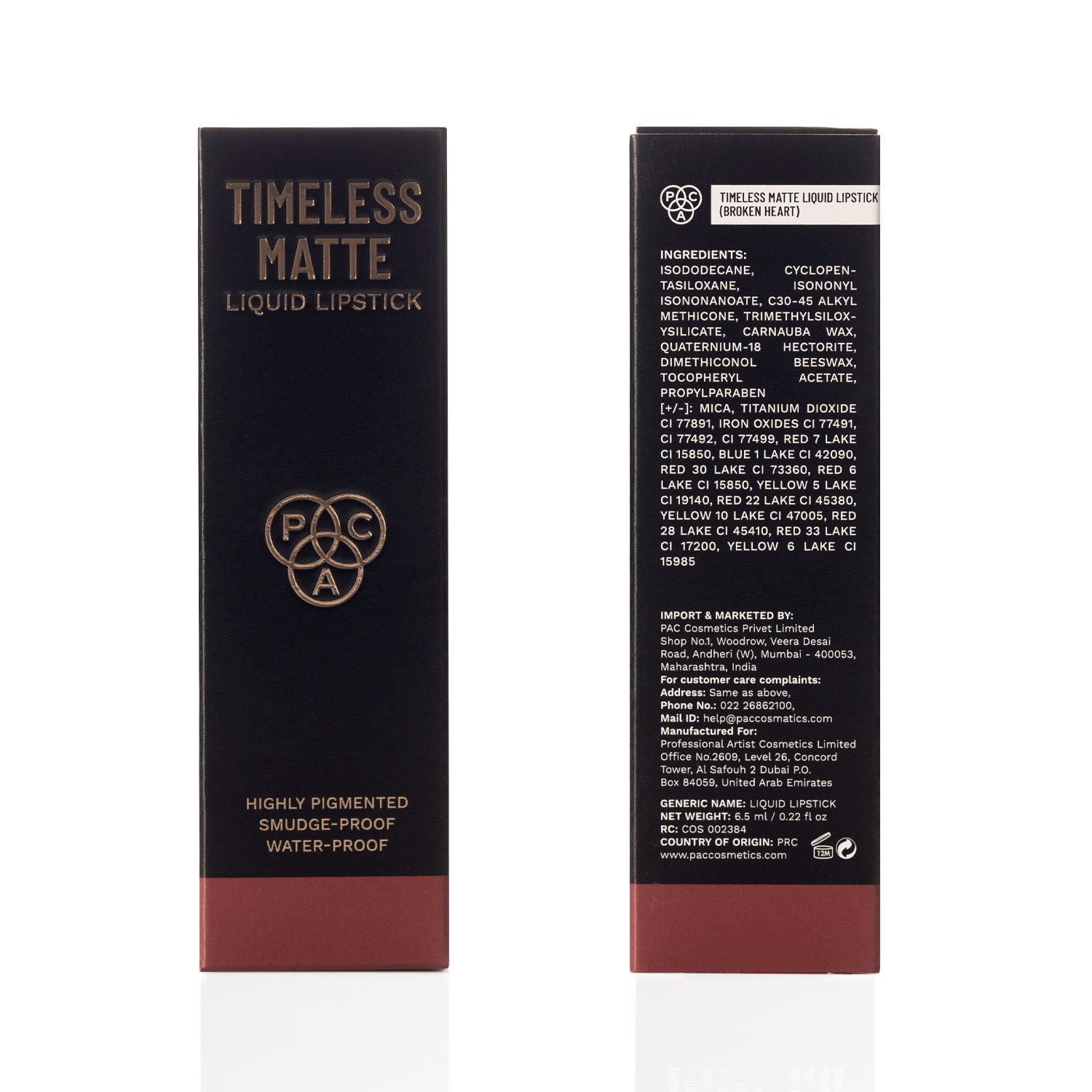 PAC Timeless Matte Liquid Lipstick