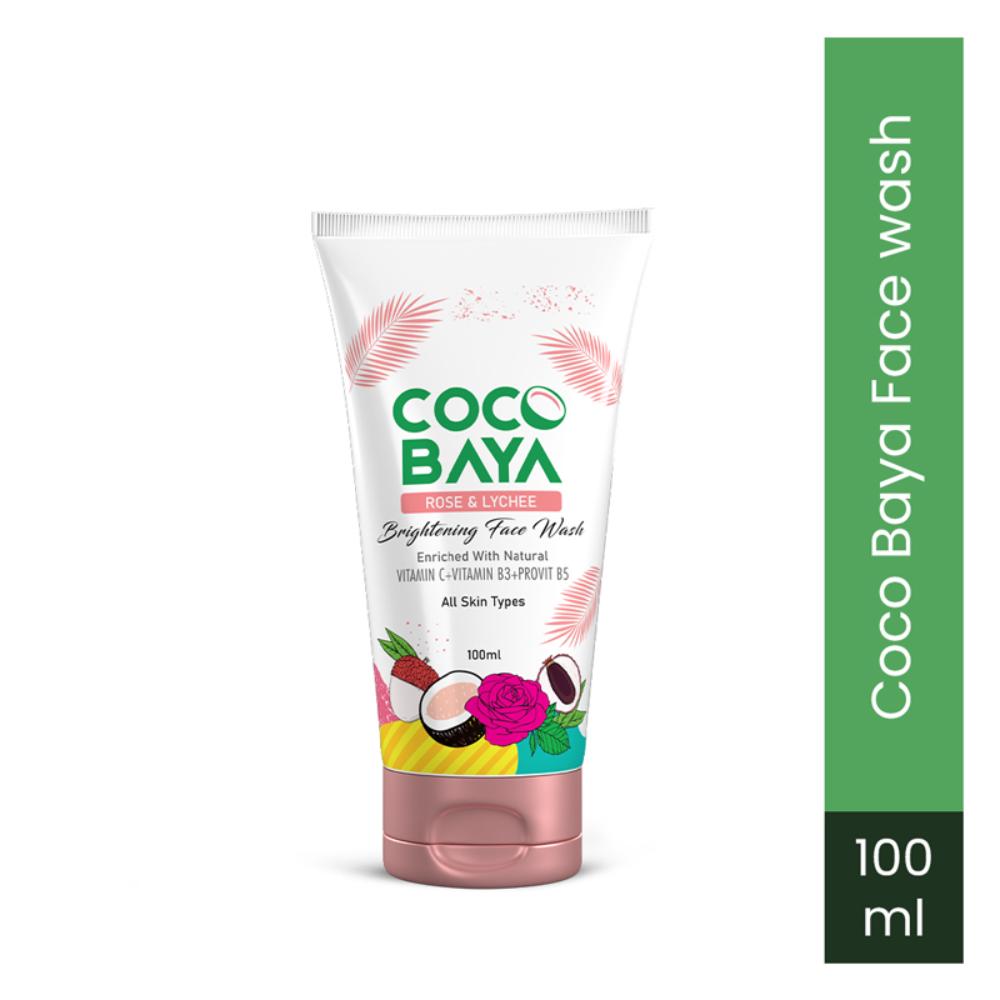 Coco Baya Exfoliating Peel Off Mask, Vitamin E & Vitamin B3, Suitable For All Skin Types