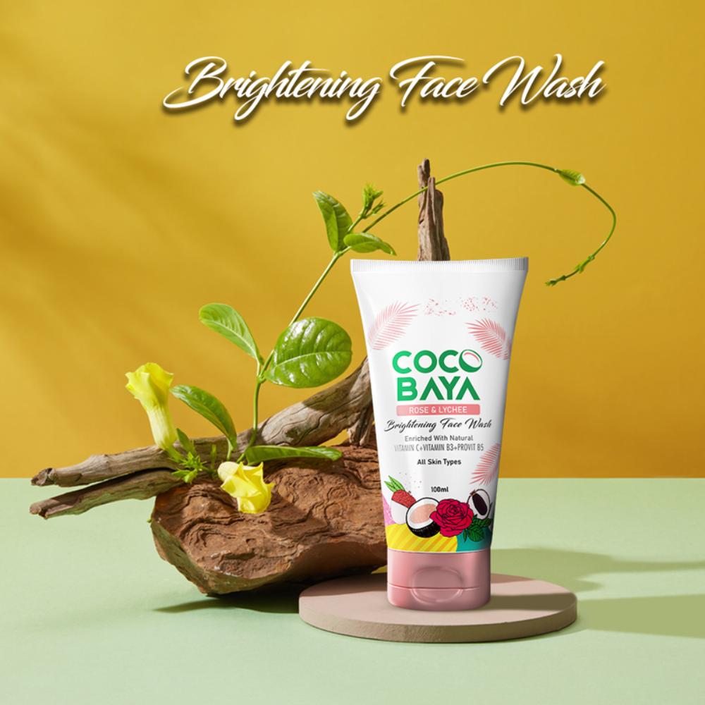 Coco Baya Exfoliating Peel Off Mask, Vitamin E & Vitamin B3, Suitable For All Skin Types
