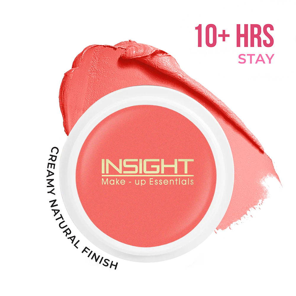 Insight Cosmetics Blusher With Vitamin E, Multi Use Super Pigmented, Dewy Finish