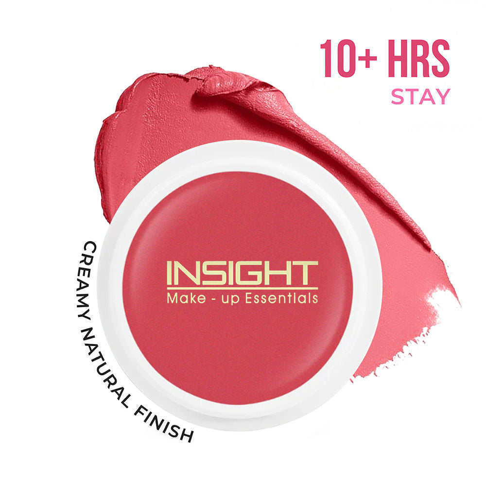 Insight Cosmetics Blusher With Vitamin E, Multi Use Super Pigmented, Dewy Finish