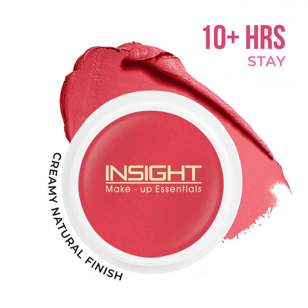Insight Cosmetics Blusher With Vitamin E, Multi Use Super Pigmented, Dewy Finish