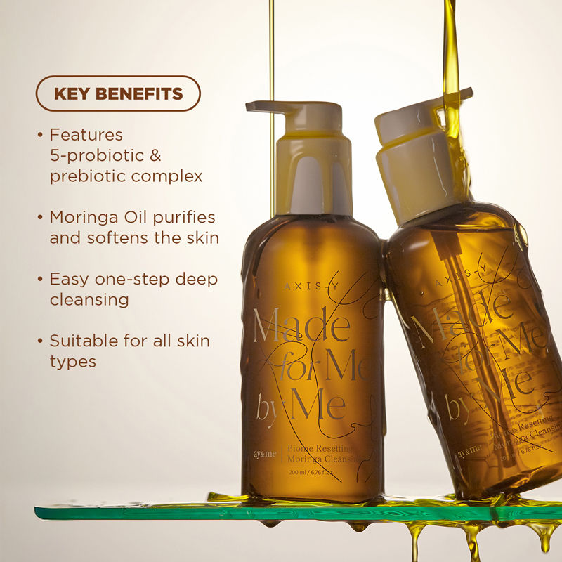 AXIS-Y Biome Resetting Moringa Cleansing Oil