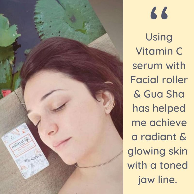 Natural Vibes Ayurvedic Vitamin C Skin Care Face Serum