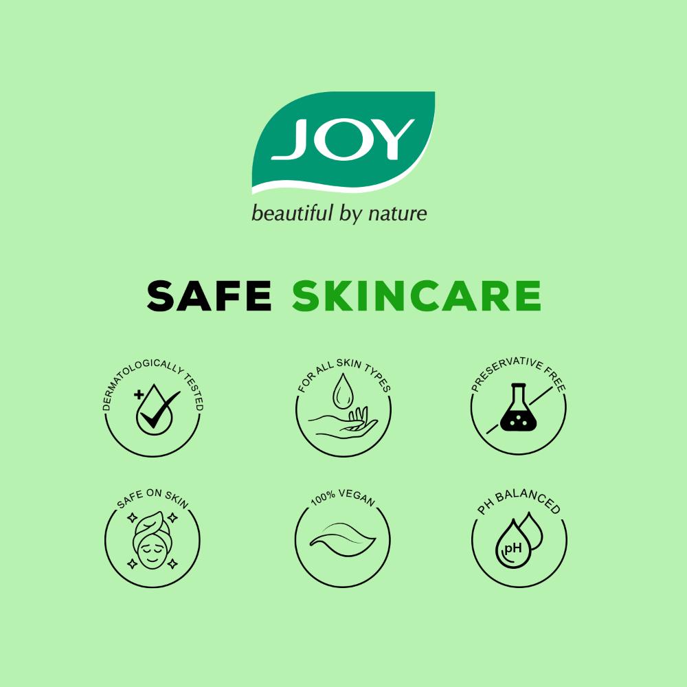 Joy Green Tea Clarifying Face Toner with Aloe Vera - pH Balanced, Alcohol Free & For All Skin Types