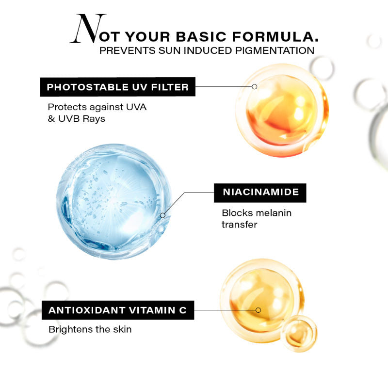 Novology SPF 50 PA++++ Tinted Sunscreen For Pigmentation, For All Skin Types, Natural Finish