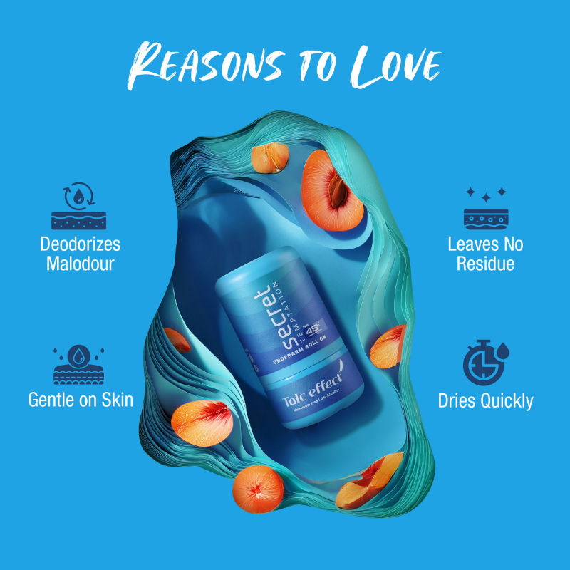 Secret Temptation Talc Effect Roll-On For Women
