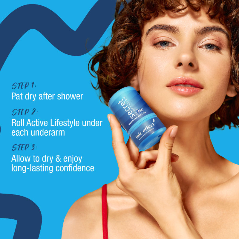 Secret Temptation Talc Effect Roll-On For Women