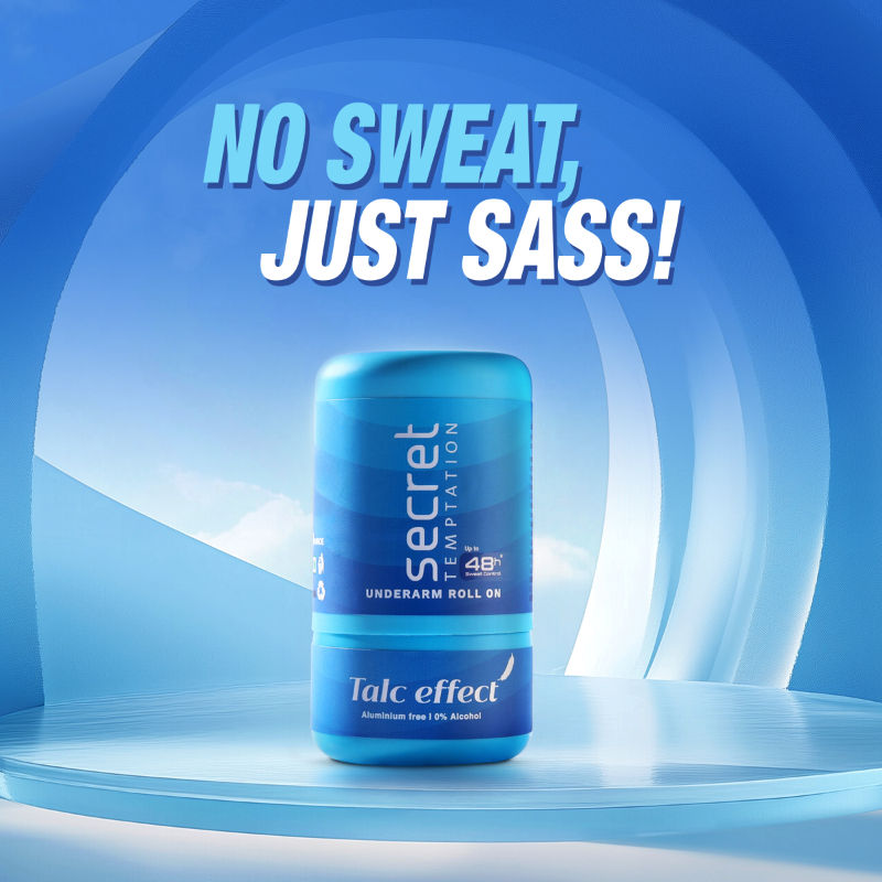 Secret Temptation Talc Effect Roll-On For Women