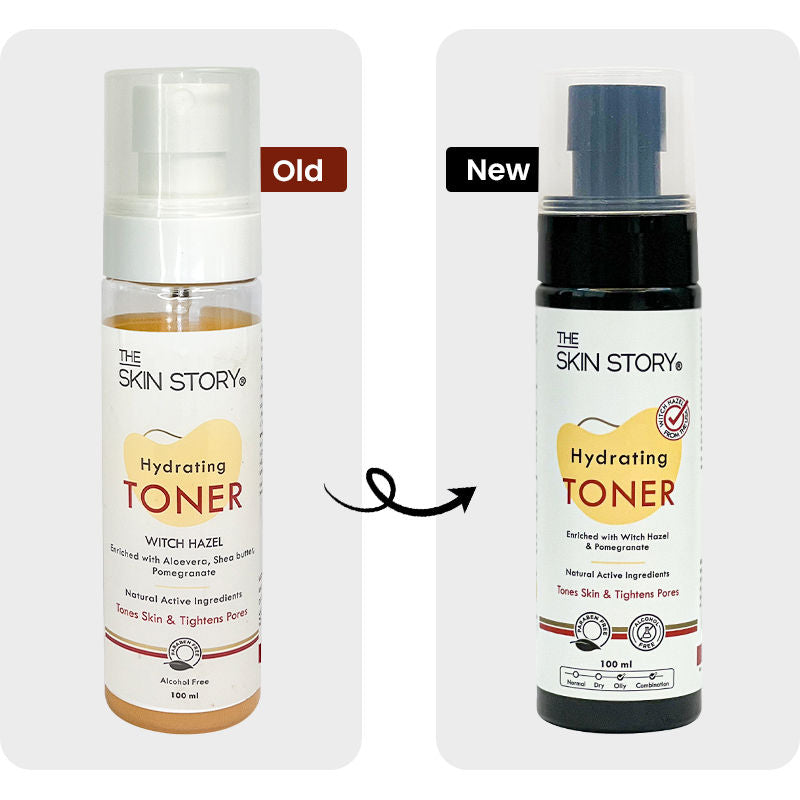 The Skin Story Water-like Hydrating Face Toner For Oily Acne Prone Skin With AloeVera Tightens Pores