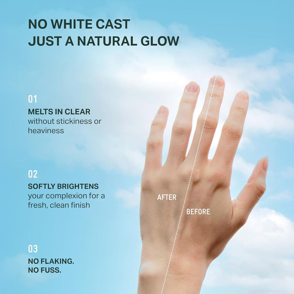 BRING GREEN Tea Tree Cica Fresh Sun Cream SPF 50+ PA++++ Korean Tinted Mineral Sunscreen