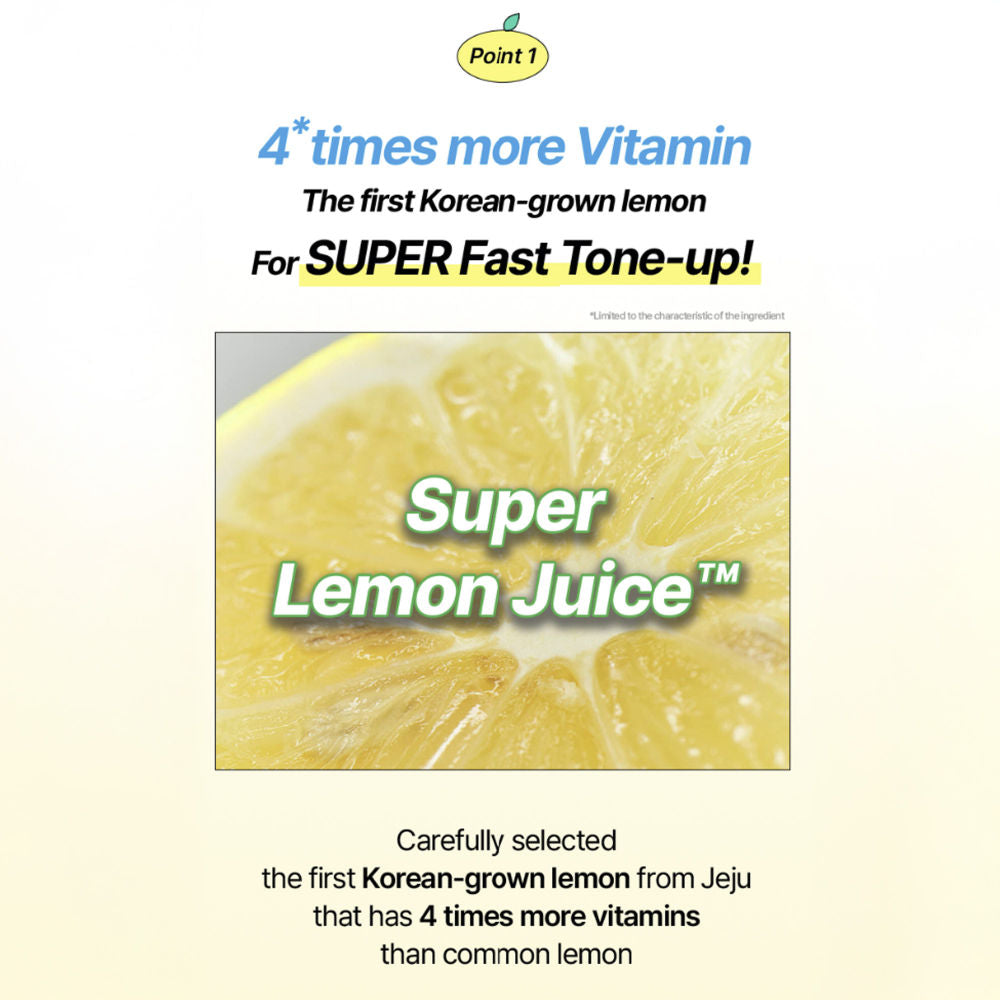 BRING GREEN Super Lemon Glutathione Toner Pad