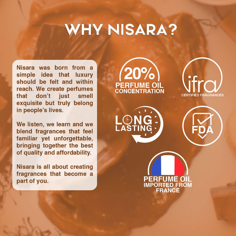 NISARA Caramel Crush - Perfume For Women,Eau De Parfum,Long Lasting Caramel Fragrance