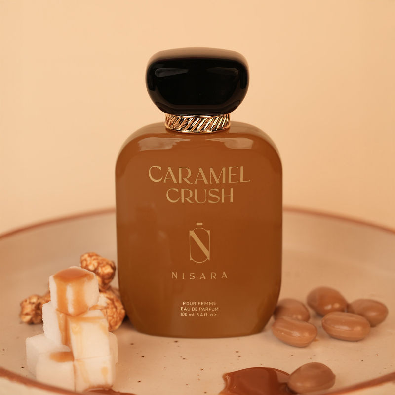 NISARA Caramel Crush - Perfume For Women,Eau De Parfum,Long Lasting Caramel Fragrance