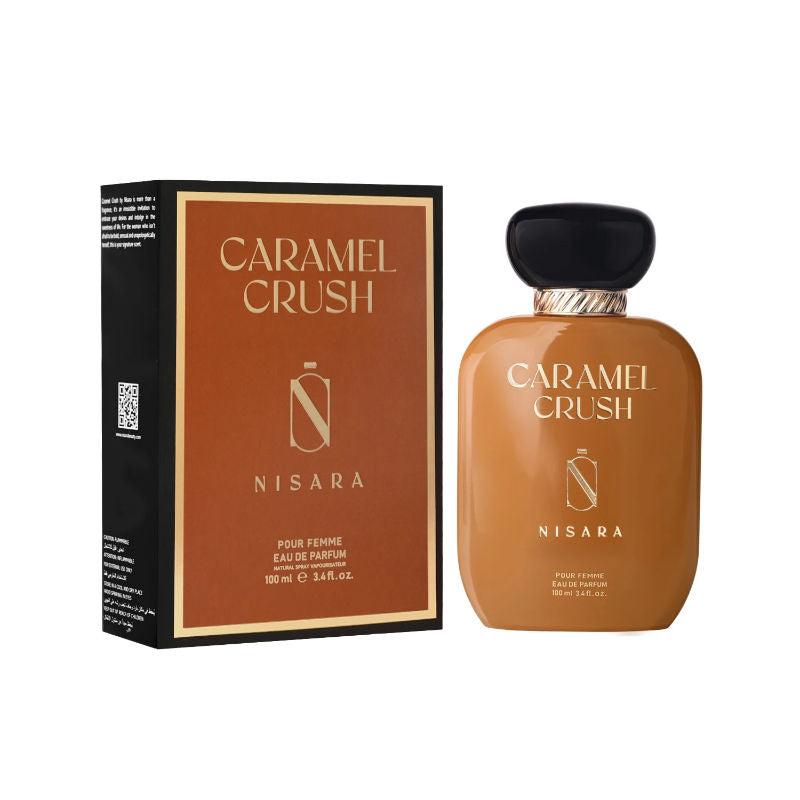 NISARA Caramel Crush - Perfume For Women,Eau De Parfum,Long Lasting Caramel Fragrance