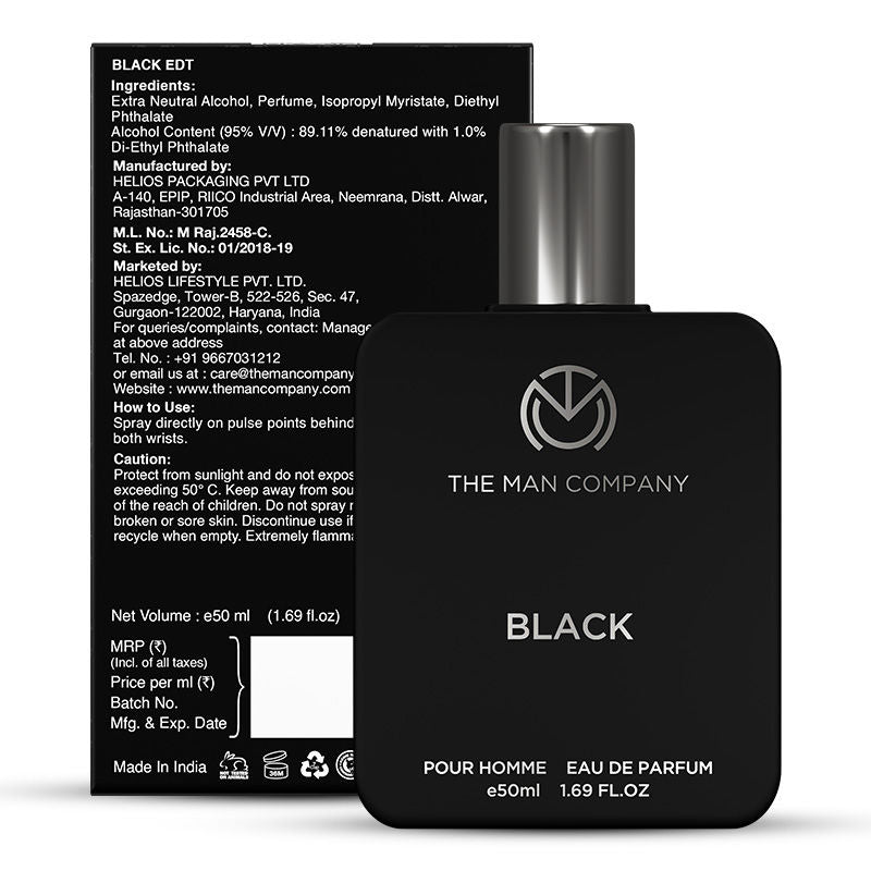 The Man Company Black & Bold Perfume