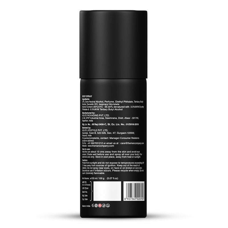 The Man Company Black & Bold Perfume