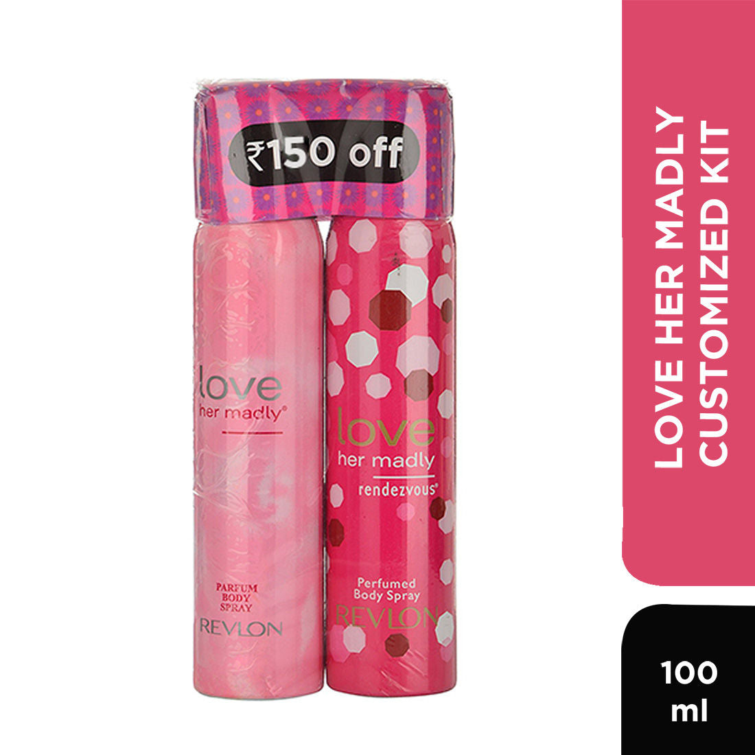Revlon Love Her Madly Rendezvous Perfumed Body Spray + Perfumed Body Spray (Rs.150 Off)