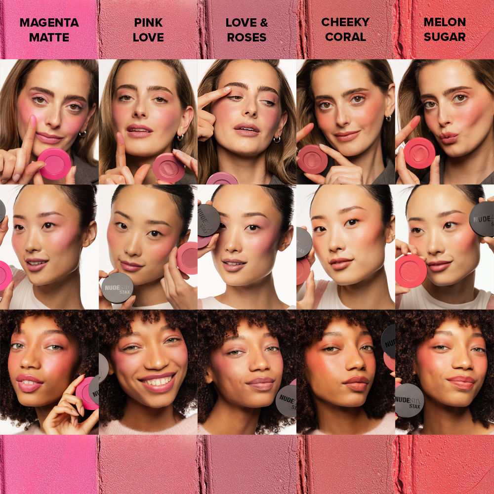 Nudestix Stax All Over Color Blush Balm