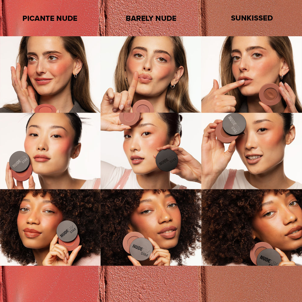 Nudestix Stax All Over Color Blush Balm