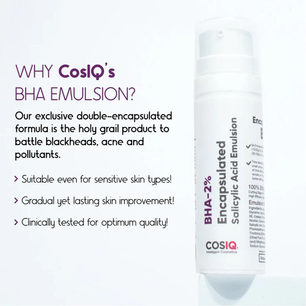 Cos-IQ BHA-2% Encapsulated Salicylic Acid Emulsion Serum