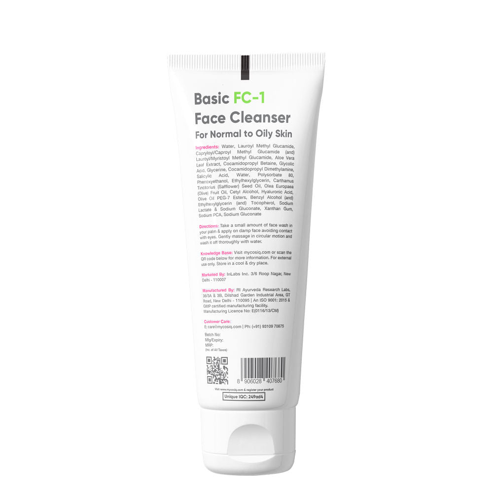Cos-IQ Fc-1 Face Cleanser For Oily Skin