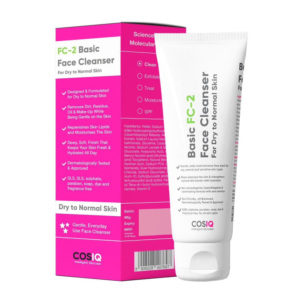 Cos-IQ Fc-2 Face Cleanser For Dry Skin