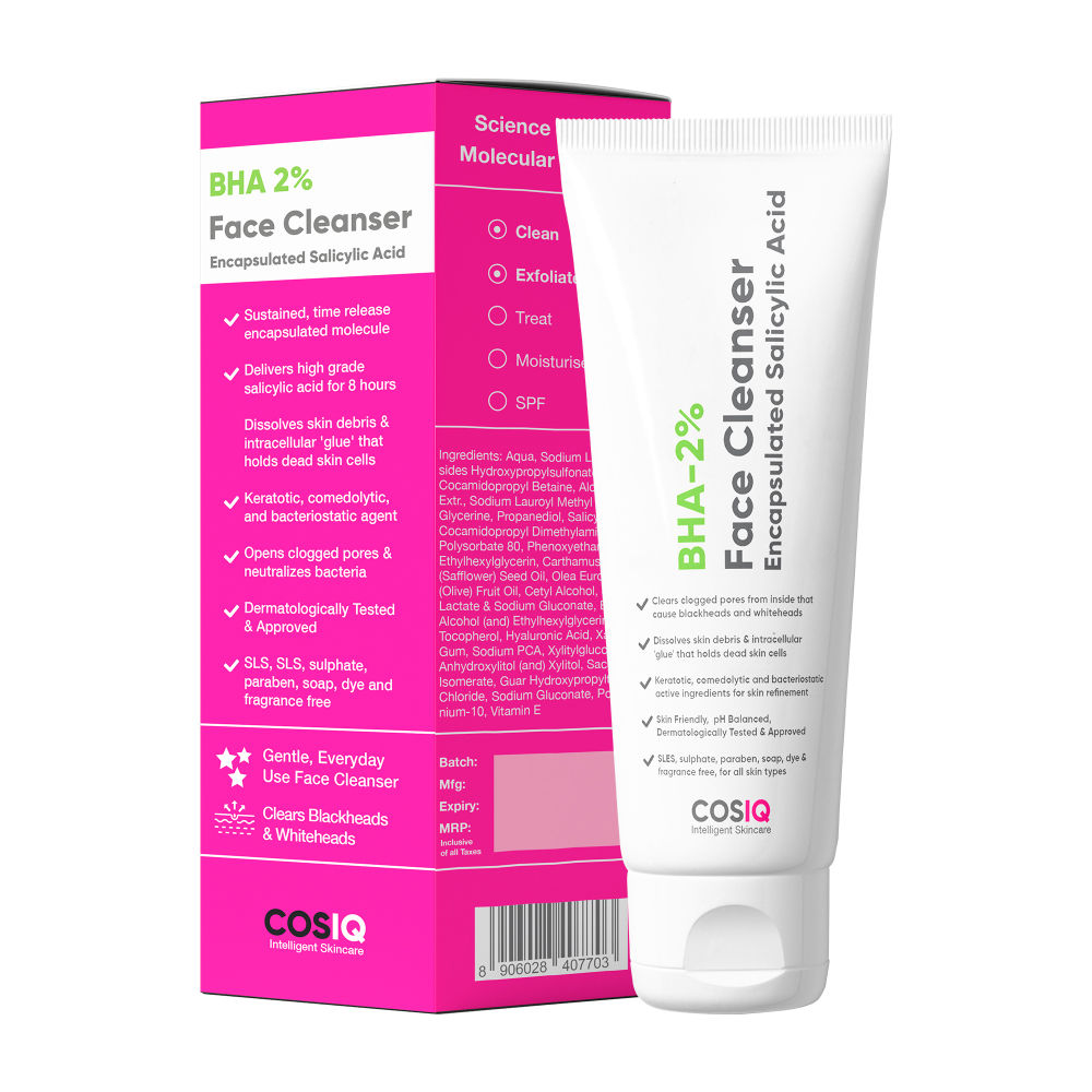 Cos-IQ BHA-2% Salicylic Acid Face Cleanser