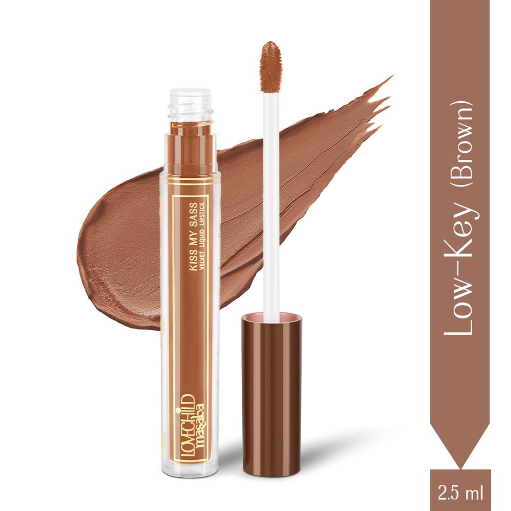 LoveChild Masaba Transfer-proof Long-lasting Velvet Liquid Lipstick, Enriched with Hyaluronic Acid and Kaolin Clay