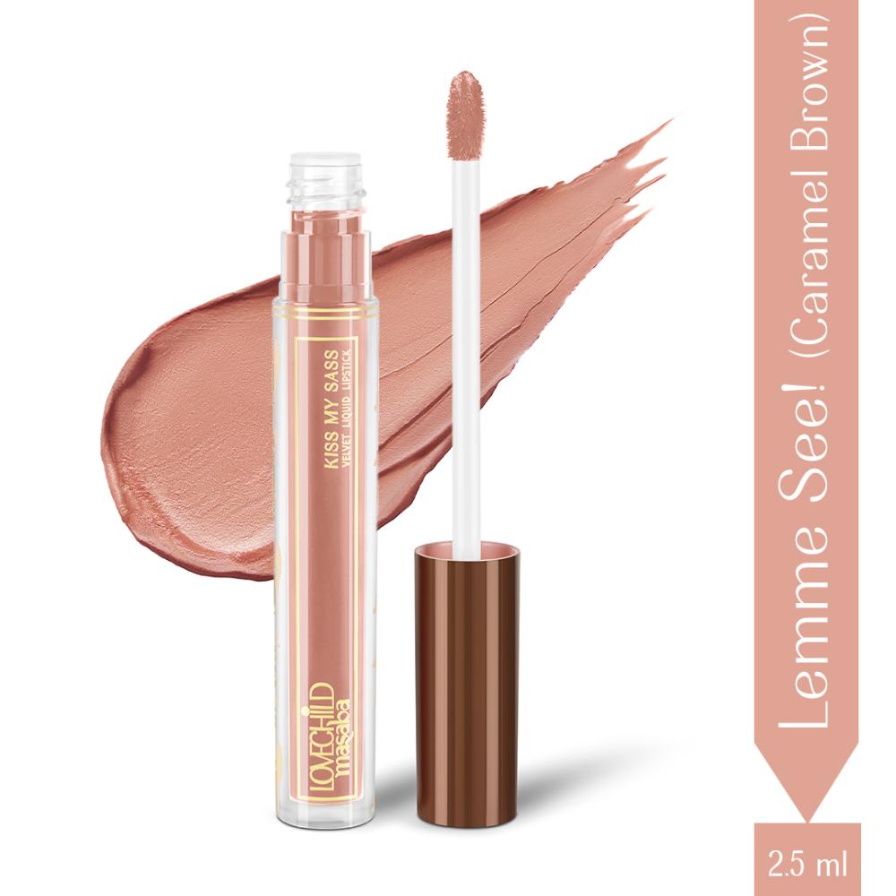 LoveChild Masaba Transfer-proof Long-lasting Velvet Liquid Lipstick, Enriched with Hyaluronic Acid and Kaolin Clay
