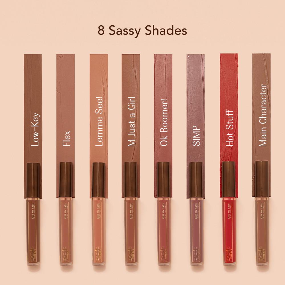 LoveChild Masaba Transfer-proof Long-lasting Velvet Liquid Lipstick, Enriched with Hyaluronic Acid and Kaolin Clay