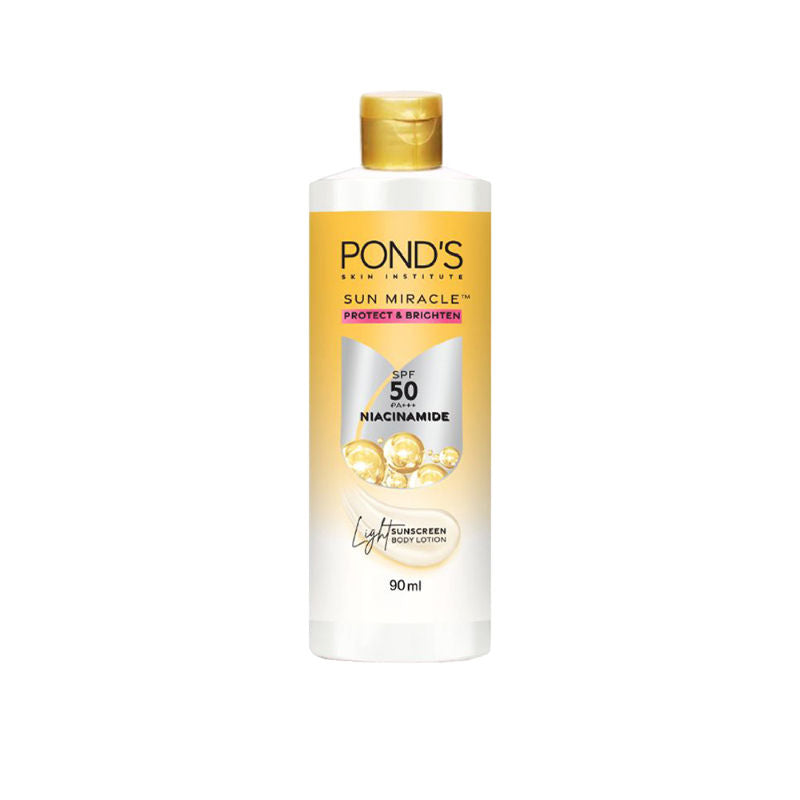 Ponds Sun Miracle SPF 50 PA+++ Niacinamide Light Sunscreen Body Lotion