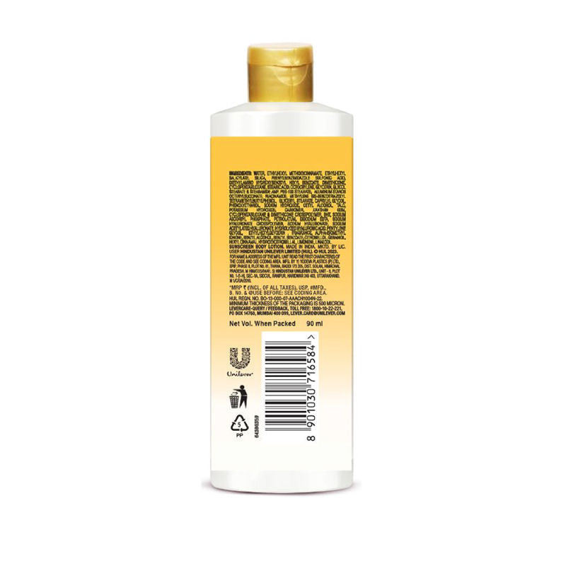 Ponds Sun Miracle SPF 50 PA+++ Niacinamide Light Sunscreen Body Lotion
