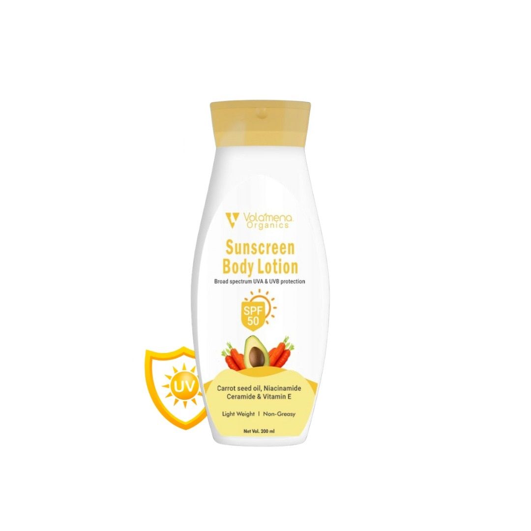 Volamena Sunscreen Body Lotion Broad Spectrum UVA & UVB Protection