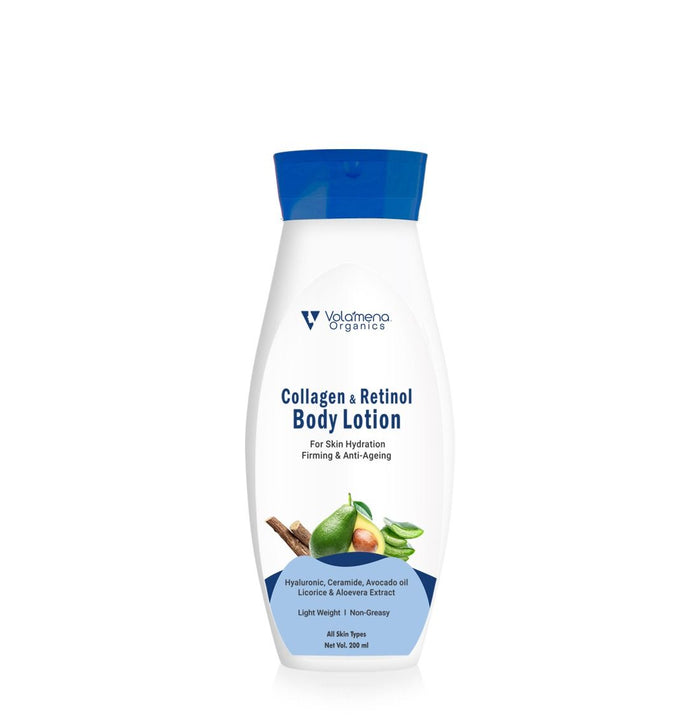 Volamena Collagen & Retinol Body Lotion With Hyluronic Acid & Ceramide