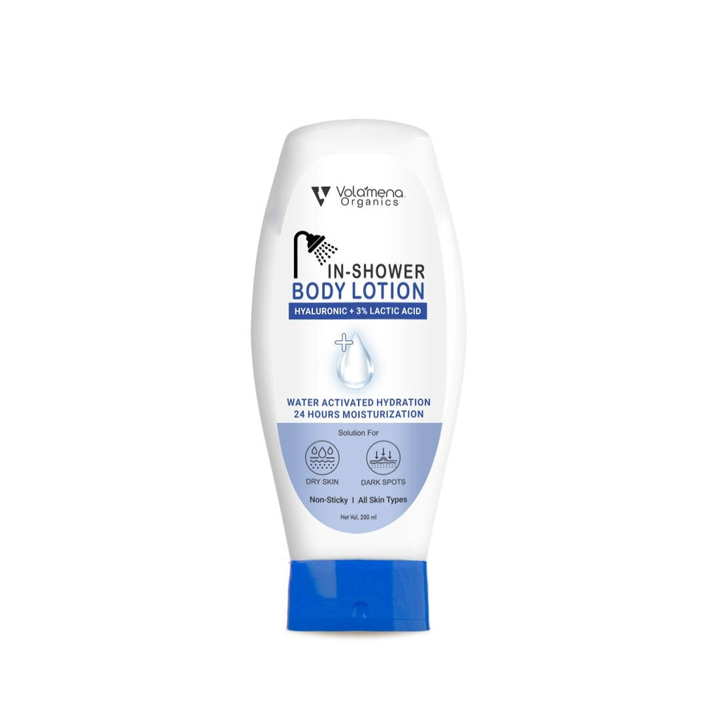 Volamena Hyluronic + Lactic Acid In-Shower Body Lotion With Aloevera