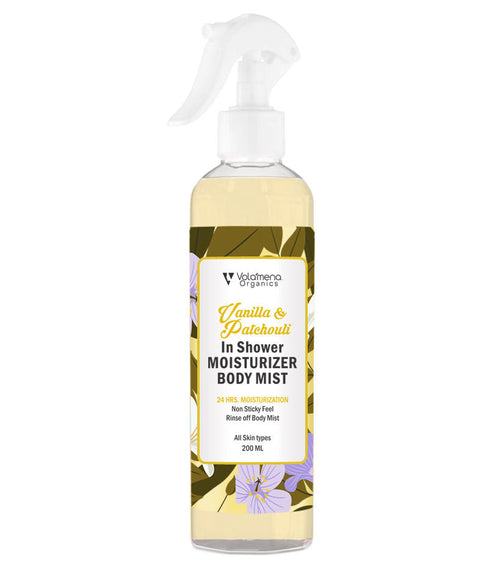 Volamena Vanilla & Patchouli In Shower Moisturizer Body Mist