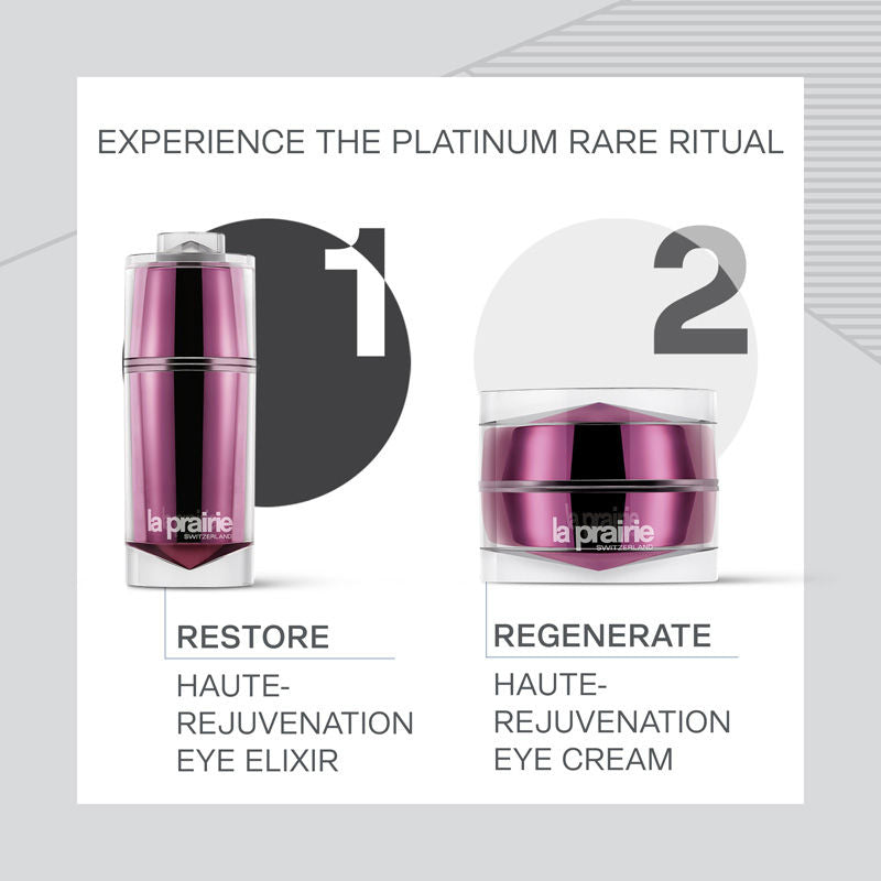 La Prairie Platinum Rare Haute-Rejuvenation Eye Elixir Serum