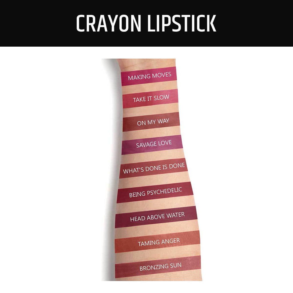 Insight Cosmetics Mega Last Crayon Lipstick, Soft Matte Finish, Non Transfer