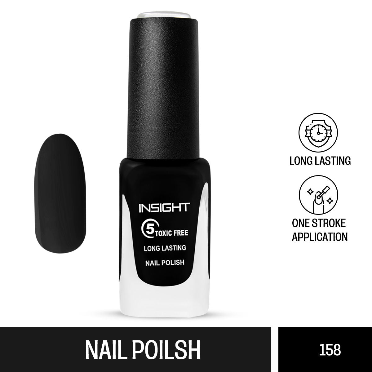 Insight Cosmetics 5 Toxic Free long lasting Nail Polish