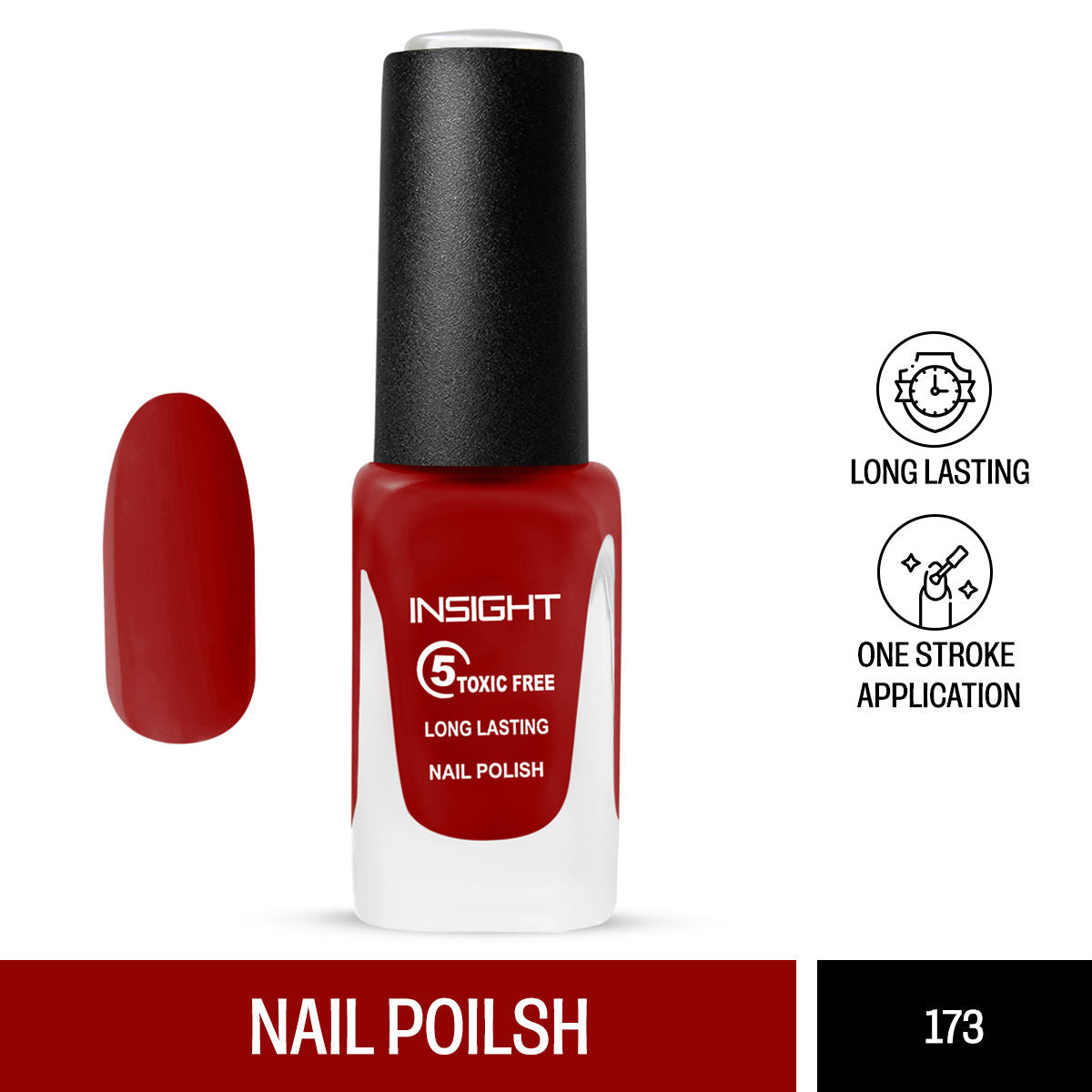 Insight Cosmetics 5 Toxic Free long lasting Nail Polish