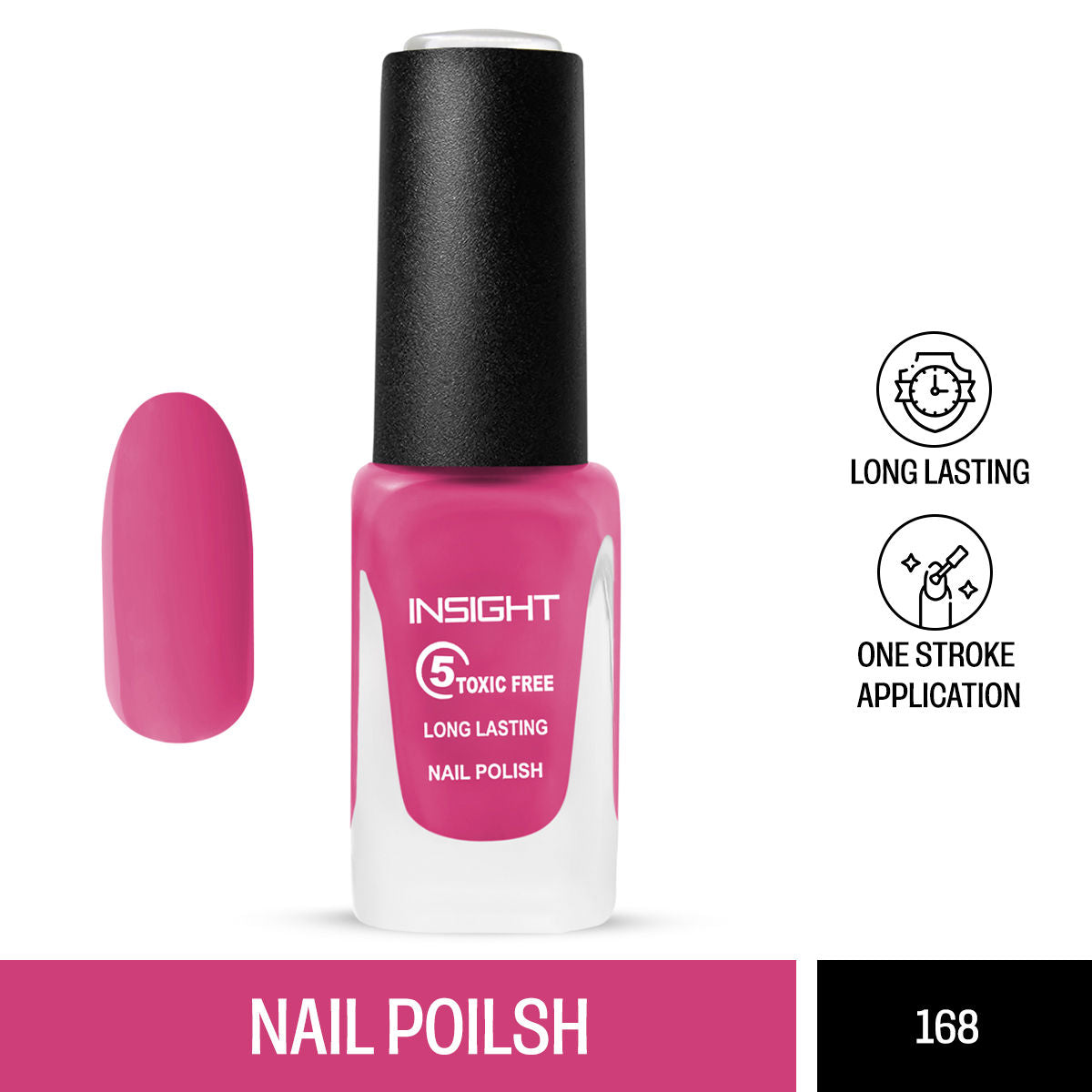 Insight Cosmetics 5 Toxic Free long lasting Nail Polish