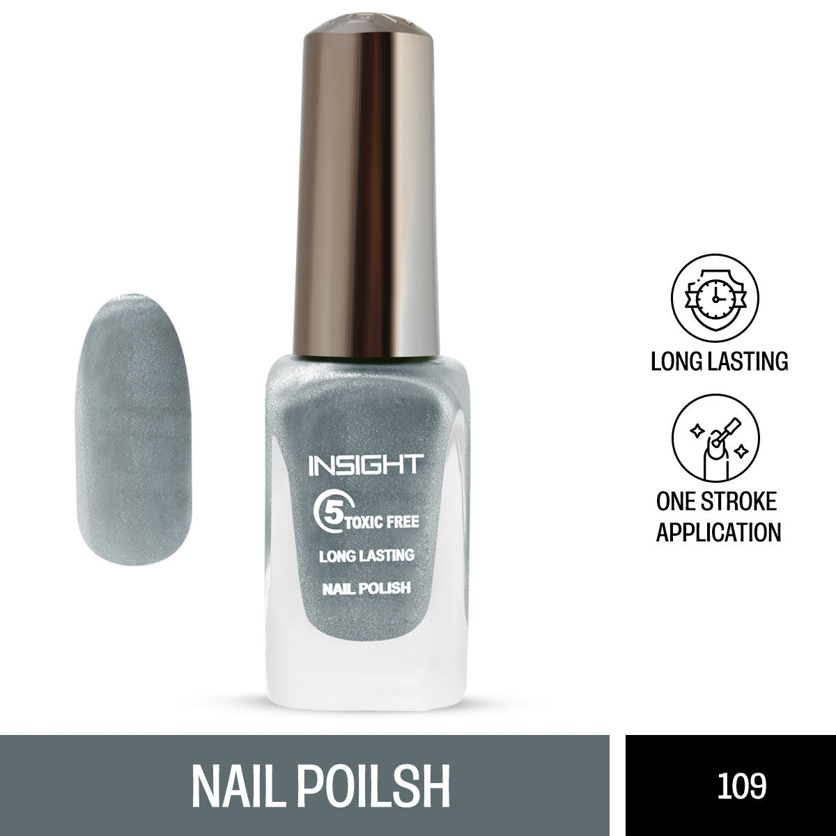 Insight Cosmetics 5 Toxic Free long lasting Nail Polish